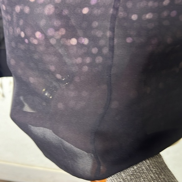 Tory Burch Silk Confetti Print Blouse Size Small - Picture 3 of 9